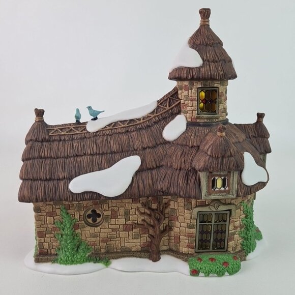DEPARTMENT 56 THORNBURY CHAPEL 58502 DICKENS SNOW VILLAGE HERITAGE CHRISTMAS - Picture 5 of 10